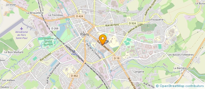 localisation de l'entreprise MADAME AMELIE NOUACEUR  BIHOREL