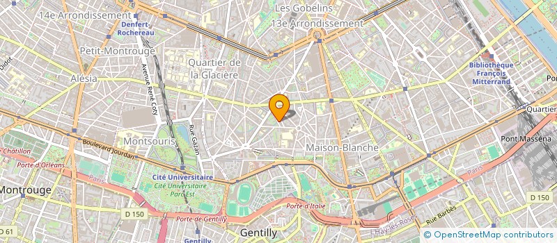 localisation de l'entreprise MADAME AMELIE ORHANT à PARIS