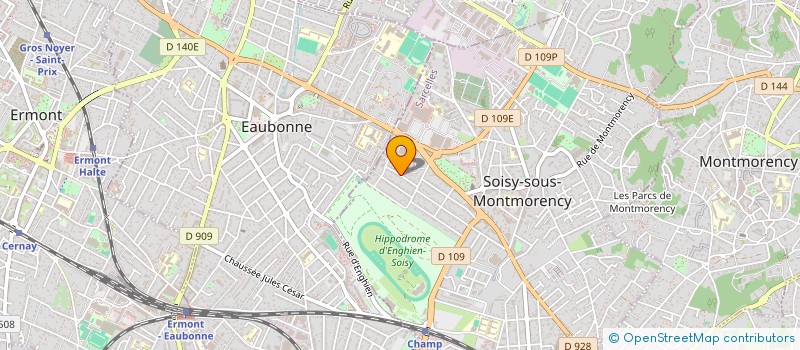 localisation de l'entreprise MADAME AMELIE PAKIRY  SOISY-SOUS-MONTMORENCY