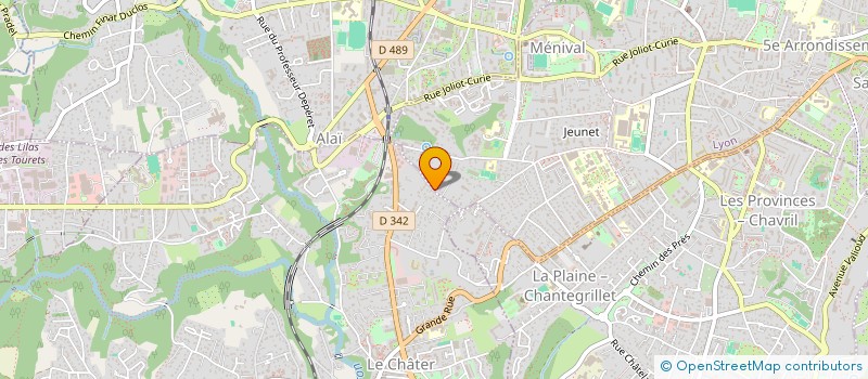 localisation de l'entreprise MADAME AMELIE PARNET  LYON