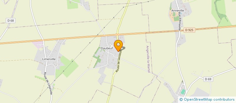 localisation de l'entreprise MADAME AMELIE PASQUIER  ANGERVILLE-LA-MARTEL