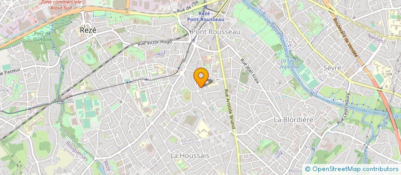 localisation de l'entreprise MADAME AMELIE PASSE à REZE