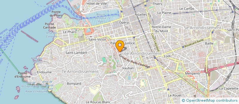 localisation de l'entreprise MADAME AMELIE PATRONE  MARSEILLE