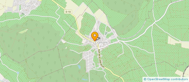 localisation de l'entreprise MADAME AMELIE PATURE  CRAMANT