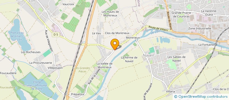 localisation de l'entreprise MADAME AMELIE PEDRONO  THORE-LA-ROCHETTE