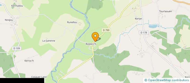 localisation de l'entreprise MADAME AMELIE PENFORNIS  PLOURAY