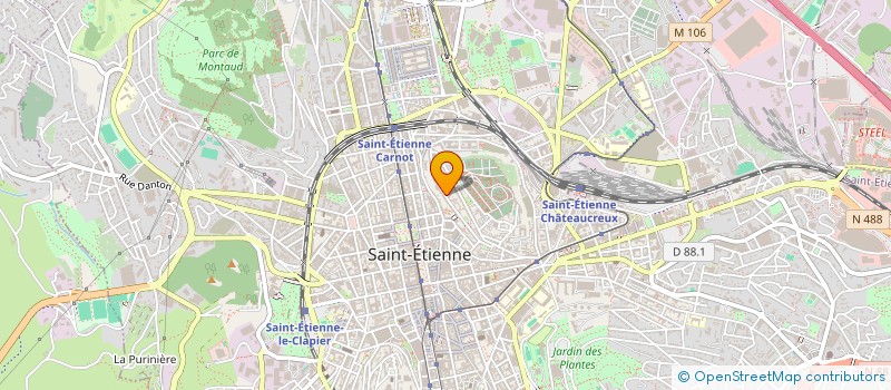 localisation de l'entreprise MADAME AMELIE PERROT à SAINT-ETIENNE