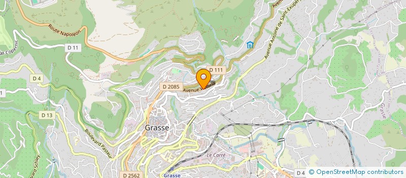 localisation de l'entreprise MADAME AMELIE PESCHANSKI à GRASSE