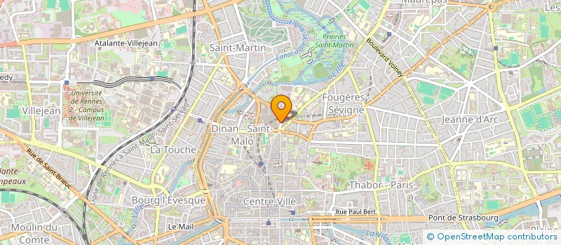 localisation de l'entreprise MADAME AMELIE PETIET  RENNES