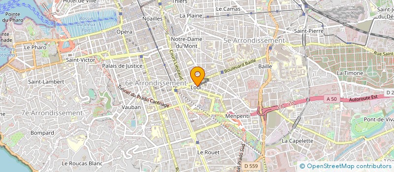 localisation de l'entreprise MADAME AMELIE PETIOT à MARSEILLE