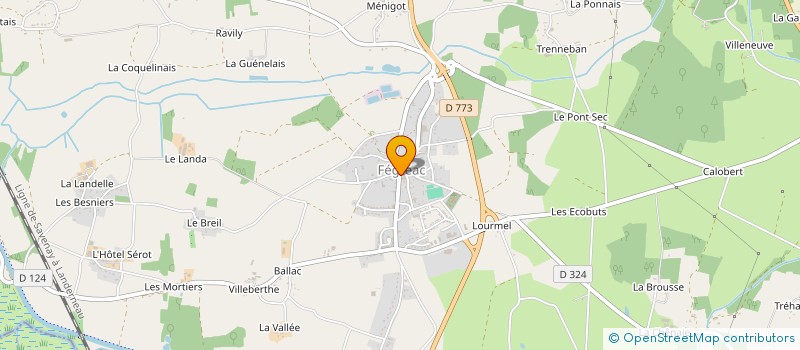 localisation de l'entreprise MADAME AMELIE PIERRE  SAINT-MALO