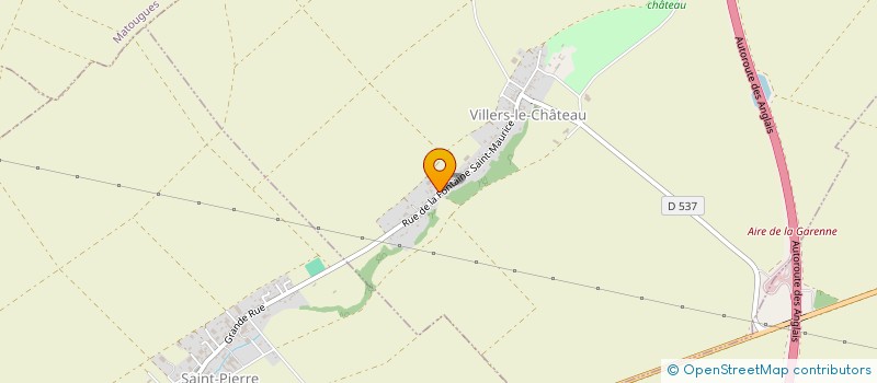 localisation de l'entreprise MADAME AMELIE PIMENTEL  VILLERS-LE-CHATEAU