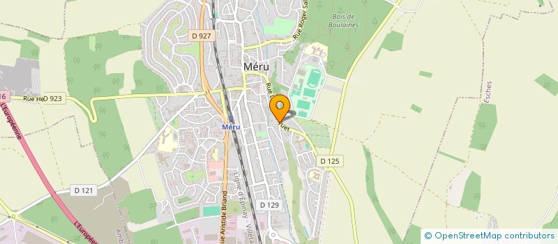 localisation de l'entreprise MADAME AMELIE PITTEMAN  MERU