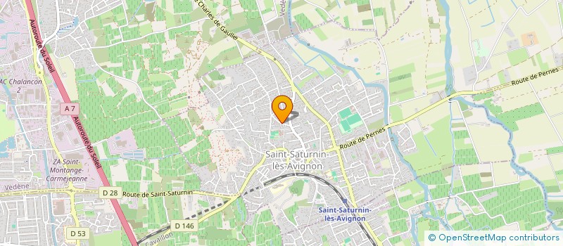 localisation de l'entreprise MADAME AMELIE PLET  SAINT-SATURNIN-LES-AVIGNON