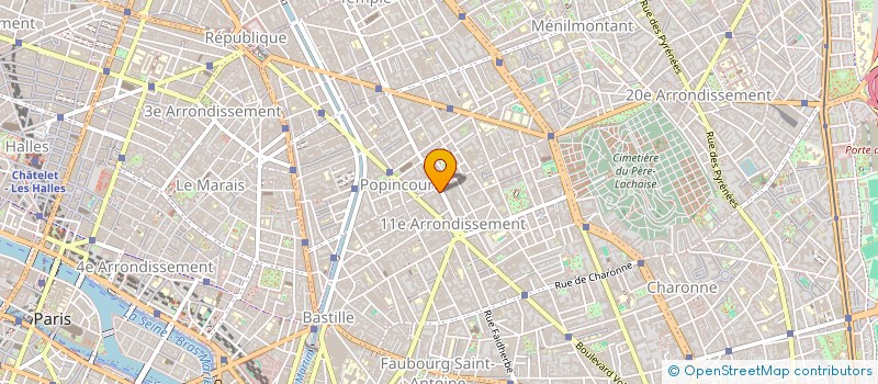 localisation de l'entreprise MADAME AMELIE POIDATZ  PARIS