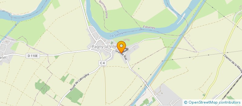 localisation de l'entreprise MADAME AMELIE POIGNANT  PAGNY-LE-CHATEAU