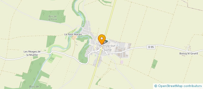 localisation de l'entreprise MADAME AMELIE POMMIER  AUTRUY-SUR-JUINE