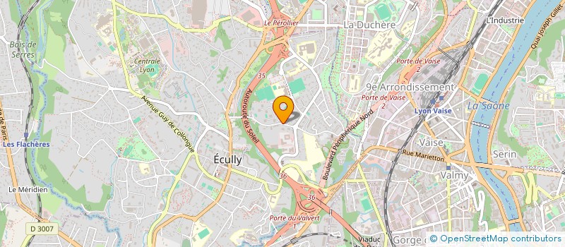 localisation de l'entreprise MADAME AMELIE POURIEL  ECULLY