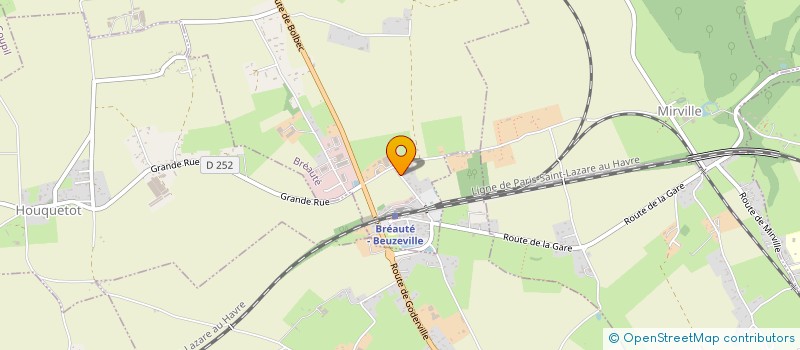 localisation de l'entreprise MADAME AMELIE PREVEL  BREAUTE