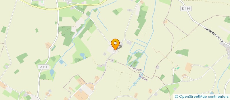 localisation de l'entreprise MADAME AMELIE PREVOST  COURCOUE