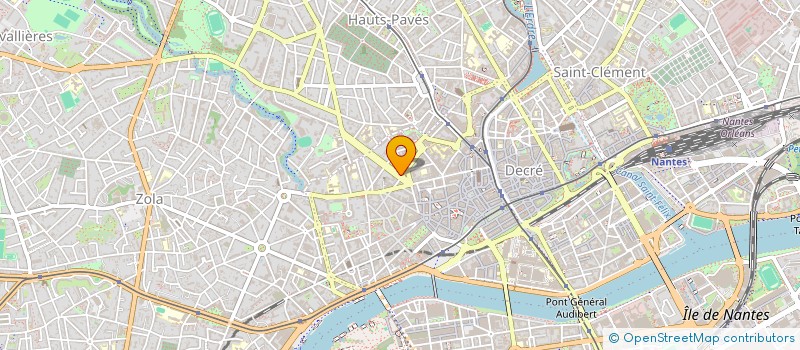 localisation de l'entreprise MADAME AMELIE PROT à NANTES