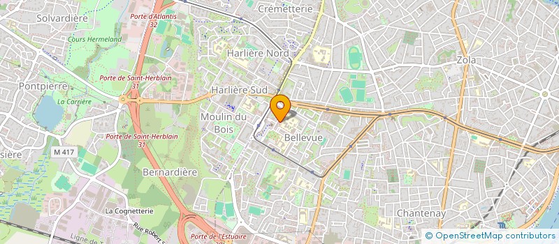 localisation de l'entreprise MADAME AMELIE PRUNIER  NANTES