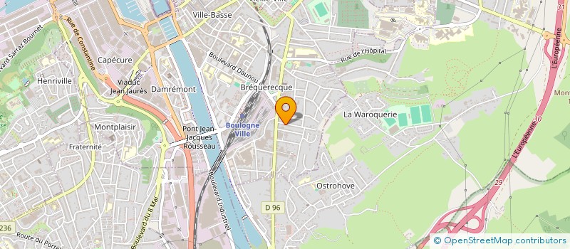 localisation de l'entreprise MADAME AMELIE PRUVOST à BOULOGNE-SUR-MER
