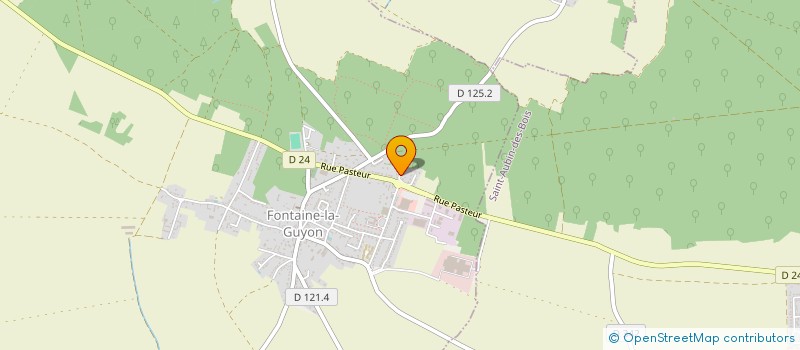 localisation de l'entreprise MADAME AMELIE QUESNEL à FONTAINE-LA-GUYON
