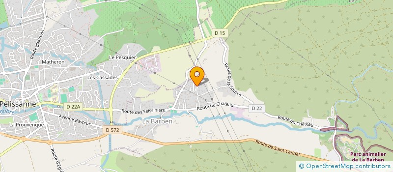 localisation de l'entreprise MADAME AMELIE RAGO  LA BARBEN