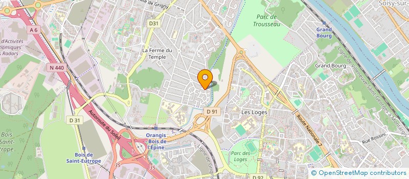 localisation de l'entreprise MADAME AMELIE RAKOTOVAHINY à RIS-ORANGIS