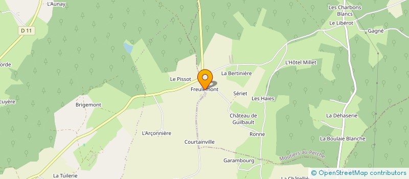 localisation de l'entreprise MADAME AMELIE RAQUOIS à REMALARD-EN-PERCHE