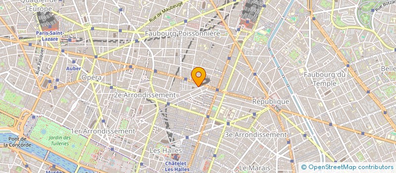 localisation de l'entreprise MADAME AMELIE RAVIER  PARIS