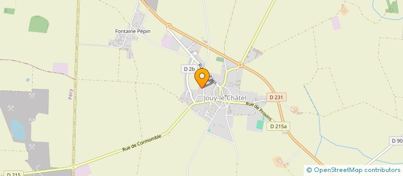 localisation de l'entreprise MADAME AMELIE RENARD à JOUY-LE-CHATEL