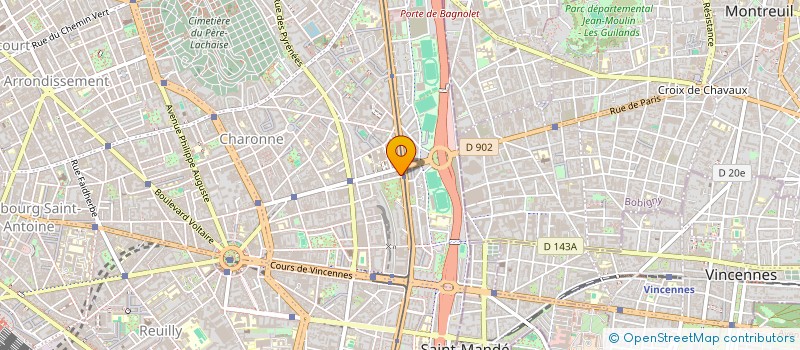 localisation de l'entreprise MADAME AMELIE RENEVIER  PARIS