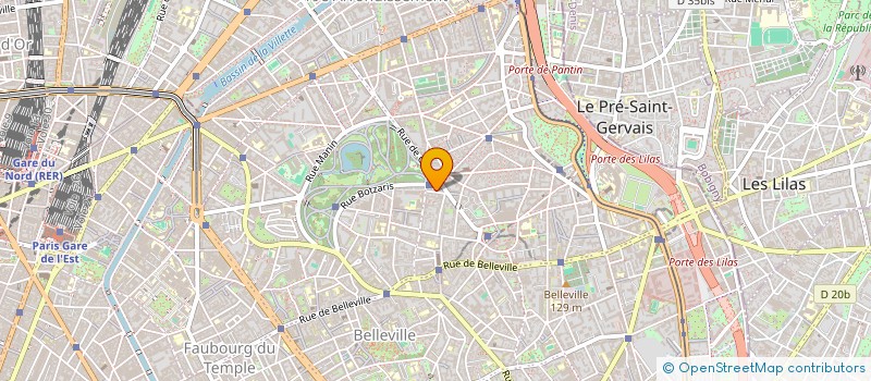 localisation de l'entreprise MADAME AMELIE REVERT  PARIS