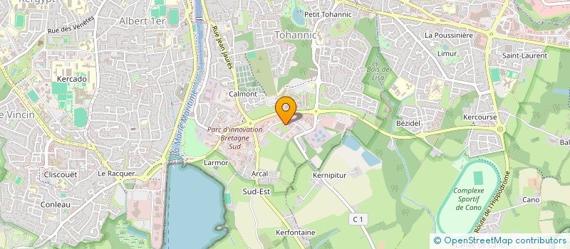 localisation de l'entreprise MADAME AMELIE REYMOND à VANNES