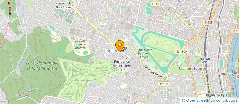 localisation de l'entreprise MADAME AMELIE RIBEIRO MARQUES  RUEIL-MALMAISON
