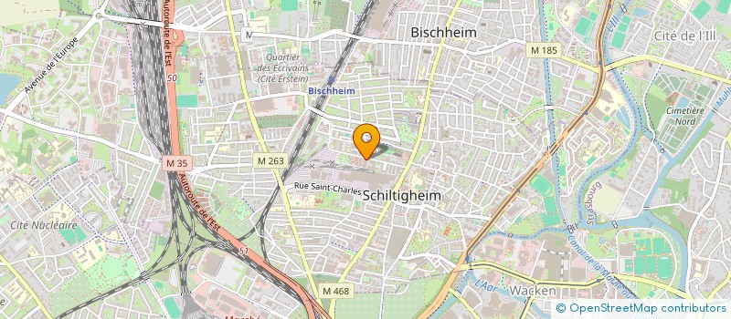 localisation de l'entreprise MADAME AMELIE RICHERT  SCHILTIGHEIM