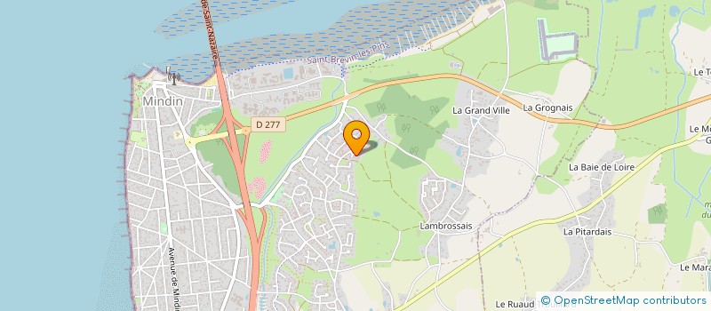 localisation de l'entreprise MADAME AMELIE RIOBE à SAINT-BREVIN-LES-PINS