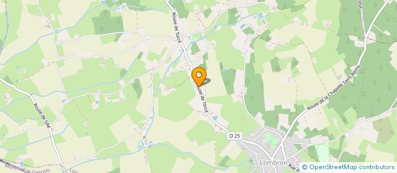 localisation de l'entreprise MADAME AMELIE RIVERO  LOMBRON