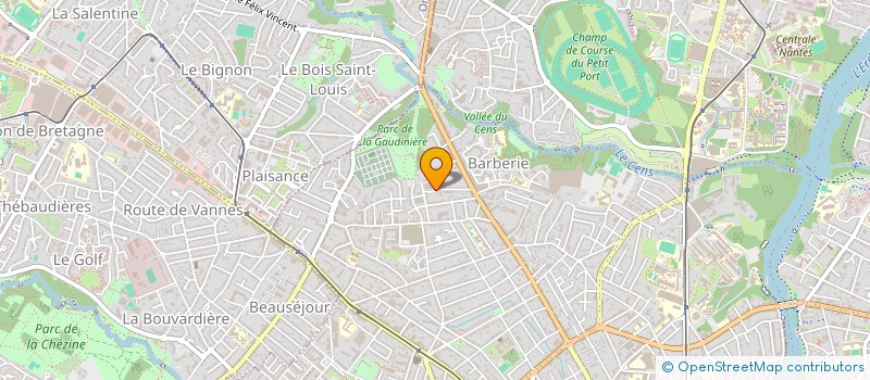 localisation de l'entreprise MADAME AMELIE RIVIERE à NANTES