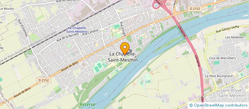 localisation de l'entreprise MADAME AMELIE ROBBA à LA CHAPELLE-SAINT-MESMIN