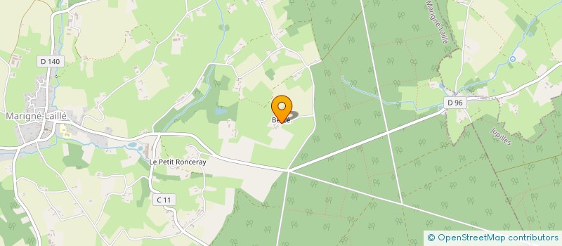 localisation de l'entreprise MADAME AMELIE ROBERT  ECOMMOY