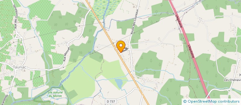 localisation de l'entreprise MADAME AMELIE ROBIN  SAINT-LAURENT-D'ARCE