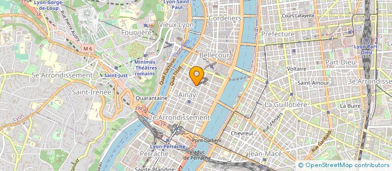 localisation de l'entreprise MADAME AMELIE ROGER  LYON