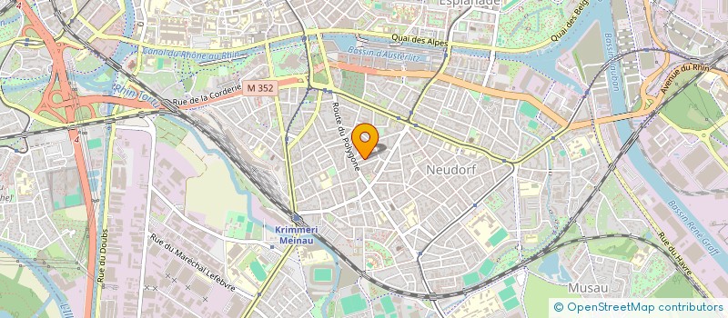 localisation de l'entreprise MADAME AMELIE ROLET à STRASBOURG