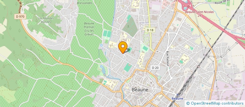 localisation de l'entreprise MADAME AMELIE ROOS à BEAUNE