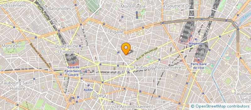 localisation de l'entreprise MADAME AMELIE-ROSE SASTRE  PARIS