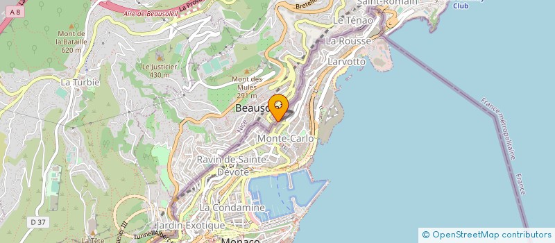 localisation de l'entreprise MADAME AMELIE ROSSO  ANTIBES