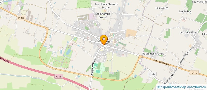 localisation de l'entreprise MADAME AMELIE ROUCKAULT  ALLONNES